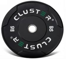 CLUSTER 全膠訓練槓片 10KG